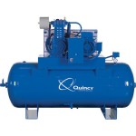Quincy Reciprocating Air Compressor 10 HP, 200/208 Volt 3 Phase, Model# P...