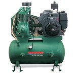 Champion Stationary Gas-Powered Air Compressor - 14 Horsepower - 30-Gallon Capacity Tank