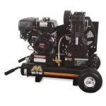 Mi-T-M AM2-PH09-08M Portable Air Compressor, 8-Gallon, Two Stage with Gasoline
