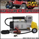 Tuff Stuff Xtreme Portable Air Compressor 150psi High Volume- 35" and Larger Tires