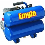 Emglo E810-4V 4-Gallon Heavy-Duty Oil-Lube Stacked Tank Air Compressor