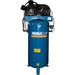 Puma Belt-Drive Stationary Vertical Air Compressor - 60-Gallon Vertical, 5 HP...