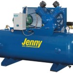 Jenny Compressors GT5B-60-230/1 5-HP 60-Gallon Tank 1 Phase 230-Volt, Horizontal Electric Two-Stage Stationary Compressor