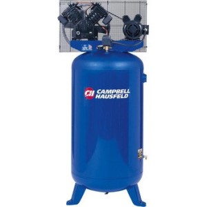 Campbell Hausfeld TQ3104 80 Gallon, 5 HP Dual-Voltage Single-Stage Air Compresso, Stationary