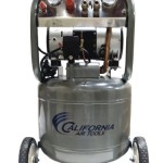 California Air Tools CAT-10020 Ultra Quiet and Oil-Free 2.0 HP 10.0-Gallon Steel Tank Air Compressor