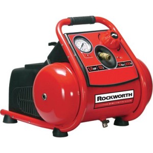 Rockworth Reconditioned Electric Air Compressor - 1.5 HP, 115 Volt, 3-Gallon, Model# RW1503TP-NT