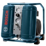 Bosch CET3-10 3 Gallon 1 HP Mini Twin Angled Tank Air Compressor