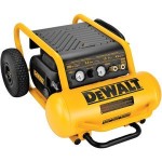 DEWALT D55146 4-1/2-Gallon 200-PSI Hand Carry Compressor with Wheels