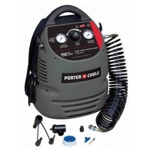 PORTER-CABLE CMB15 150 PSI 1.5 Gallon Oil-Free Fully Shrouded Compressor
