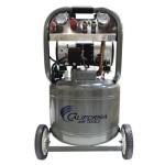 10 Gallon Ultra Quiet and Oil-Free 2.0 HP Steel Tank Air Compressor