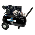 Industrial Air IP1682066.MN 1.6 Horsepower with 60-Gallon Electric and 20-Gallon Portable Air Compressor