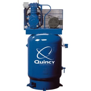 Quincy Reciprocating Air Compressor 10 HP, 460 Volt 3 Phase, Model# P2103...