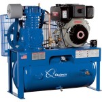 - Quincy Air Master Reciprocating Air Compressor - 10 HP Yanmar Diesel Engine, Model# D207Y30HC