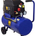WEN 2276 Oil Lubricated Horizontal Tank Air Compressor, 6-Gallon