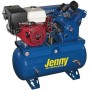 Jenny GT11HGB-30T Two Stage Service Vehicle Electric Start Gas Powered Air Compressor with GT Pump, 30 Gallon Tank, 11 HP