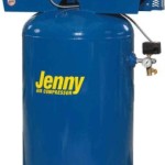 Jenny Compressors GT5B-60V-230/1 5-HP 60-Gallon Tank 1 Phase 230-Volt, Vertical Electric Two-Stage Stationary Compressor