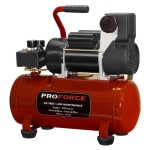 Pro-Force VPF1080318 3-Gallon Oil Free Air Compressor with Kit