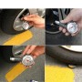 0-100 PSI Car Motorcycle Dial Type Metal Shell Tyre Tire Air Pressure Gauge