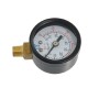 0-30inHg 0.35" Male Threaded Pneumatic Air Pressure Gauge
