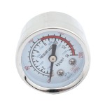 0-200 PSI 0.35" Compressor Compressed Pressure Gauge Silver Tone