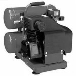True Power 2HP Twin Tank Air Compressor, 5 Gal, 3.8 CFM @ 90 PSI