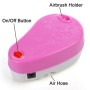Pink Mini Air Compressor with Built-in Airbrush Holder