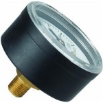 0-100 PSI, 0.13" Back Pressure Gauge