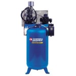 Campbell Hausfeld TF211201AJ 7.5 HP Two-Stage 80 Gallon Oil-Lube Stationary Vertical Air Compressor
