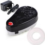 Airbrush Black Mini Air Compressor with Built-in Holder
