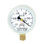 -0.1-0 Mpa Air Water Pressure Wht Dial Compound Gauge