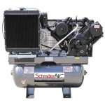 30 Gallon Service Industry 16.8 HP Diesel Kohler Powered Air Compressor