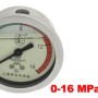 0-16 MPa 3/8" NPT Round Dial Gaseous Air Pressure Gauge