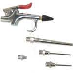 Air Blow Gun Kit with 5 Interchangeable Nozzles
