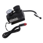 Portable Mini Car Tire Air Compressor 250PSI 12Volt with Pressure Checking Gauge