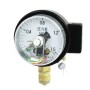 0-1.6MPa 14mm Thread Dia Metal Case Pneumatic Pressure Gauge 380V 10VA