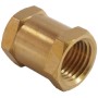 Forney 75532 Brass Fitting, Hose Coupling, 1/4-Inch Female NPT to 1/4-Inch Female NPT