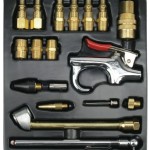 Ampro A1460 18 Piece Air Tool Accessory Kit Milton Type
