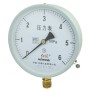 0-6MPa 20mm Thread Diameter Round Face Water Air Pressure Gauge
