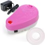 Pink Mini Air Compressor with Built-in Airbrush Holder