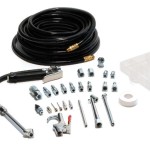 Primefit IK2003-3 1/4-Inch NPT Garage Inflator with Air Accessory and 3/8-Inch By 50-Foot Air Hose Kit, 30-Piece