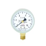 0-10 Mpa Air Water Pressure White Dial Compound Gauge