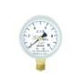 0-10 Mpa Air Water Pressure White Dial Compound Gauge