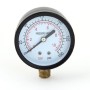 0-10bar 0-150psi 1/4" PT Round Dial Metal Shell Gaseous Air Pressure Gauge