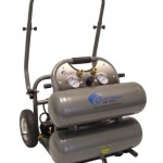 California Air Tools 4620C Ultra Quiet Oil-Free and High Pressure Portable Air Compressor, Silver Metalic