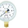 0-10 Mpa Air Water Pressure White Dial Compound Gauge