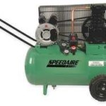 Speedaire 1NNF4 Air Compressor, 120 V, 2 HP, 13 Gal Tank