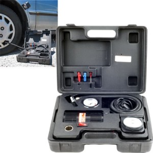 Trademark ToolsT Portable Air Compressor Kit w/ Light [75-35664] -