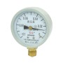 0.1-0MPa Round Face 3/8" NPT Thread Water Air Pressure Gauge
