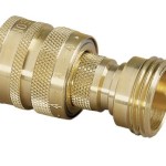 Nelson 50336 Brass Hose Quick Connectors Set, Male and Female