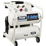 Pulsar PCE6050T Twin Tank Electrical Air Compressor, 5-Gallon